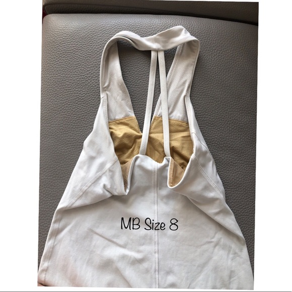 Lululemon Open Soul tank in White Size 8 - Picture 6 of 8